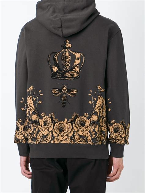 dolce gabbana bee crown|Dolce & Gabbana Bee And Crown Hoodie .